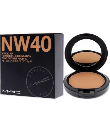 MAC Studio Fix Powder Plus Foundation NW40 - 15g - 1 Count - Buy Online on SooperMarket.com