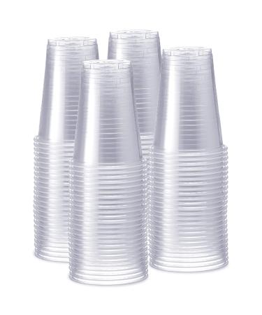 240 Count - 16 oz. Clear Disposable Plastic Cups - Cold Party Drinking Cups