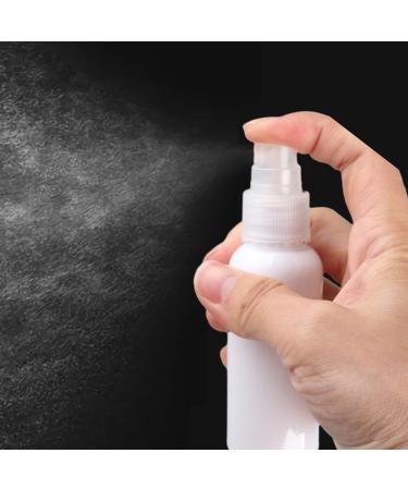 Buy 12 Pack 50ml White Spray Bottles - Empty Fine Fog Atomizer Travel Perfume Containers with Funnel - Ideal for International Shipping - Buy Online on SooperMarket.com