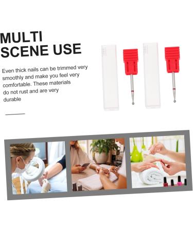 FOYTOKI for sanding head manicure wisking tool electric acrilic nails kit ceramics tools nail drill bits replacement nail drill heads pedicure drill bit nail drills nail care tools suite - Buy Online on SooperMarket.com