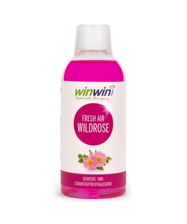 winwinCLEAN - FRESH AIR AIR PURIFICATION CONCENTRATE 'WILD ROSE' 500ml Wild Rose 500 ml (1 pack)