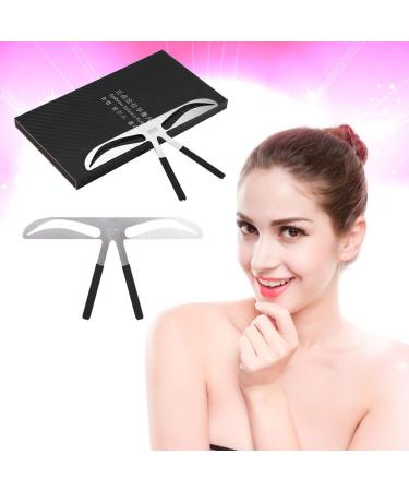 European Style Eyebrow Shaping Stencil Kit | Reusable Stainless Steel Template for Salon and Home Use - Buy Online on SooperMarket.com