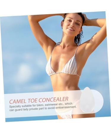 DOITOOL Women's Swimsuit Private Parts Protector Stickers - Set of 4 Waterproof Camel Toe Concealers - Buy Online on SooperMarket.com