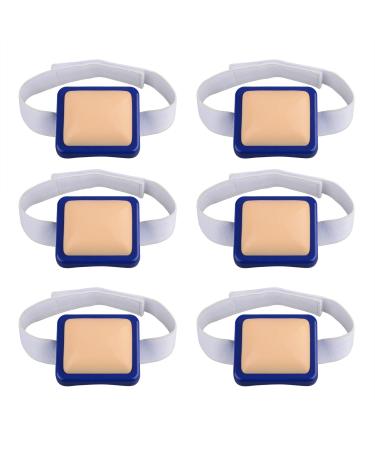 SimCoach Intramuscular Injection Practice Model Pad(6 Packs) Simulation Injection Training Tool for Medical Education Injection Teaching Tool for Nursing School