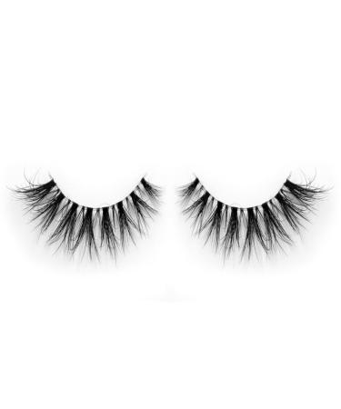 Arison 3D Handmade Siberian Mink Eyelashes - Natural Look with Transparent Band | 100% Handmade Artificial Lashes (1 Pair) - Perfect for International Shipping - Buy Online on SooperMarket.com