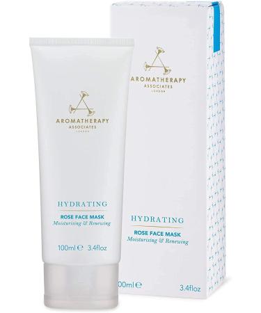 Aromatherapy Associates Hydrating Rose Face Mask. Gel Mask Infused with Damask Rose Water to Moisturize for a Glowing Dewy Complexion (3.4 fl oz)