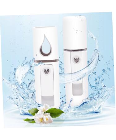 Baluue Nanometer Sprayer Makeup Brishes Face Sprayer Mini Face Humidifier Cool Face Mist Steamer White - Buy Online on SooperMarket.com