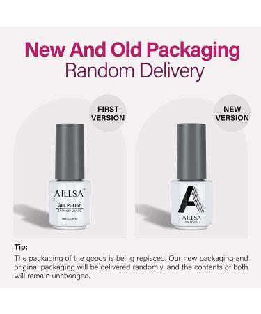 AILLSA Red Glitter Gel Nail Polish Set - 8 Colors for 2022 Spring Summer | Soak Off UV Gel Polish Kit for Nail Art Manicure - Perfect Holiday Gift for Women & Girls - Buy Online on SooperMarket.com