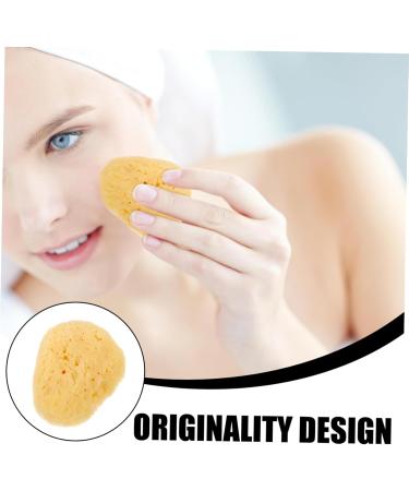 Mikinona Natural Sponge - Greece Facial Face Scrubber & Cleansing Pad for Perfect Skin Care - Buy Online on SooperMarket.com