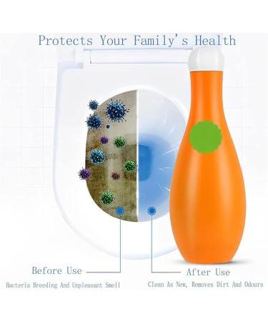 Bowling Blue Bubble Toilet Bowl Cleaner Bowling Toilet Cleaner Automatic Long-Lasting Toilet Bowl Cleaner in Bottle Toilet Cleaner for Cistern (Color : 1pc) - Buy Online on SooperMarket.com