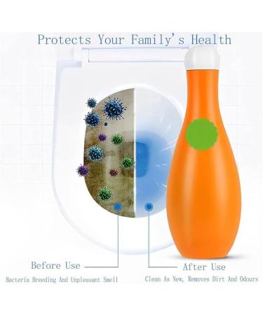 Bowling Blue Bubble Toilet Bowl Cleaner Bowling Toilet Cleaner Automatic Long-Lasting Toilet Bowl Cleaner in Bottle Toilet Cleaner for Cistern (Color : 1pc) - Buy Online on SooperMarket.com