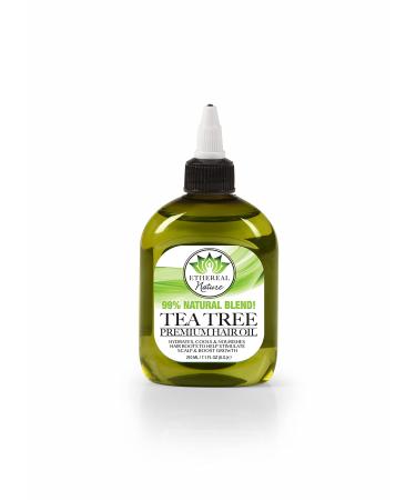 Ethereal Nature 99% Natural Hair Oil Blend Tea Tree 7.10 oz Tea Tree7.1 oz