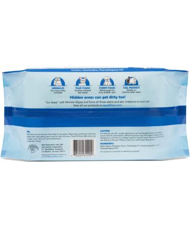 Squishface Wrinkle Paste + Wrinkle Wipes Bundle with Silicone Applicator - Gentle & Effective Dog Face Cleaning Set for All Breeds - Buy Online on SooperMarket.com