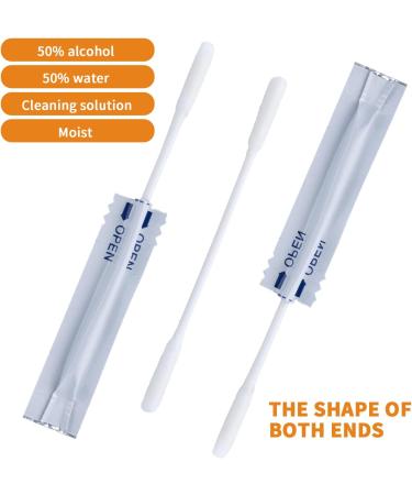 120 Pcs Double Head Cleaning Sticks for IQOS 2.4, 3.0 Duo/Lil/LTN - Wet Alcohol Cotton Buds for Oil Residues - Cleaning Pads Swabs for HEETS/GLO Heater - Buy Online on SooperMarket.com