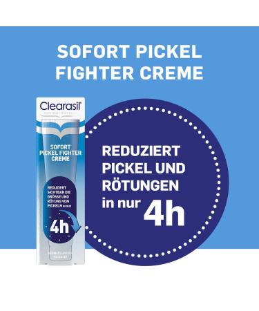 Clearasil Instant Pimple Fighter Cream - 3 Pack (3 x 15 ml) | Fast Acne Treatment for Clear Skin - Buy Online on SooperMarket.com