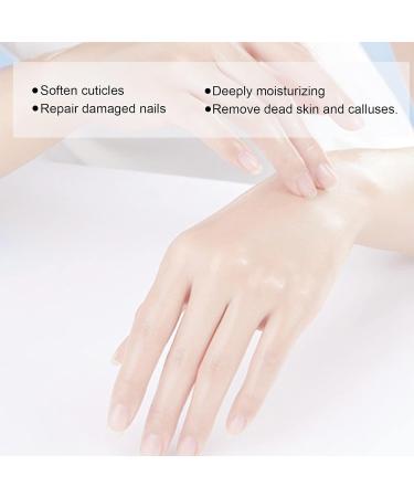 Moisturizing Hand Mask with Collagen - Repair & Brighten Dry Cracked Hands | Hydrating Glove Serum - Buy Online on SooperMarket.com
