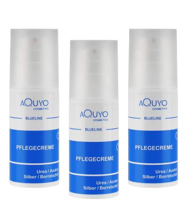 Blure cream for eczema psoriasis neurodermatitis & rash (3x 100ml) |Care cream for dry blemished skin in itching & skin irritation |Natural product without Parabens & Parfm 100 ml (3 pack)