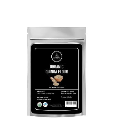Naturevibe Botanicals Organic Quinoa Flour, 2lbs | Non-GMO and Gluten Free | Protein Rich packaging may vary