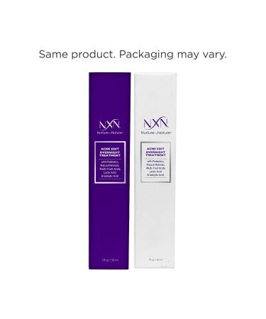 NXN Nurture by Nature Acne Edit Overnight Treatment 1 fl oz - Clear Skin Solution - Buy Online on SooperMarket.com