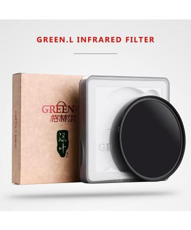 GREEN.L 77mm Infrared Filter 720nm - Multi-Resistant Nano Coating for Camera Lens - Buy Online on SooperMarket.com