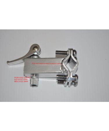 WeeRide Co Pilot Replacement Trailer Hitch - Durable Silver Hitch for Safe Bike Trailers | International Shipping Available - Buy Online on SooperMarket.com