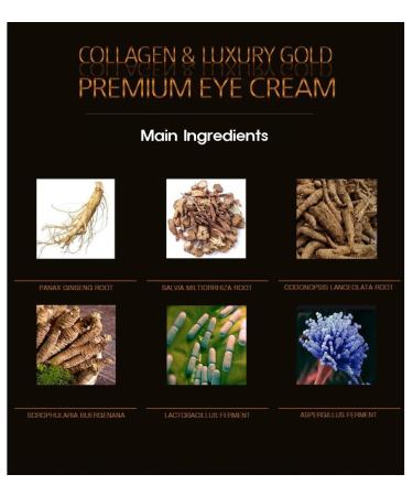 3W Clinic Collagen & Luxury Gold Eye Cream 40ml (Pack of 2) - Moisturizing & Vitalizing - Buy Online on SooperMarket.com