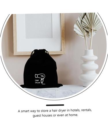 FOYTOKI 4 Pcs Hair Dryer Storage Bag Dustproof Storage Bag Drawstring Pouch Hairdryer Organizer Fabric - Buy Online on SooperMarket.com
