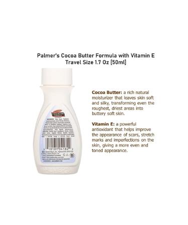 Palmer's Cocoa Butter Formula Travel Size Lotion 50ml - Moisturizing Skin Care for All Skin Types | Buy Online Internationally - Buy Online on SooperMarket.com