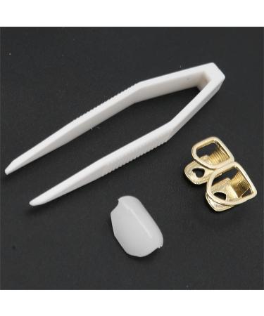 Halloween Hip Hop Teeth Hip Hop Hollow Tooth Convenient 2 Brass Fashionable for Party for Fashion Show for Festival(gold) - Buy Online on SooperMarket.com