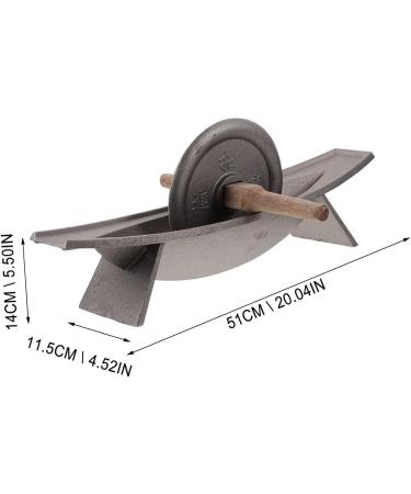 KALLORY Chinese Medicine 1pc Iron Medicine Roller Clinic Grinding Tool Manual Medicine Rubbing Tool Rug Roller Carpet Corporate - Buy Online on SooperMarket.com