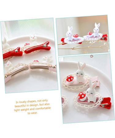 COOLHIYA 2 Pair Hairpin Hair Accessories Decorative Hair Clips Hair Clips Barrettes Hair Clips Hair Clips Hair Clips Small Barrettes for - Buy Online on SooperMarket.com