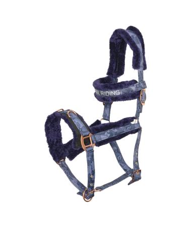 Imperial Riding Cavesson IRHAmbient Hide & Ride Navy Full