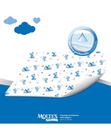 Moltex Premium Comfort Disposable Baby Changing Mat 60 x 60 cm - Pack of 60 - Eco-Friendly & Ultra-Absorbent for International Shipping - Buy Online on SooperMarket.com