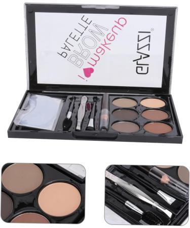 Gogogmee Eyebrow Powder Cosmetic 1 Set Eyebrow Powder Set Eyebrow Makeup Cosmetic Makeup Eyebrow Powder Brush Eyebrow Pencil - Buy Online on SooperMarket.com