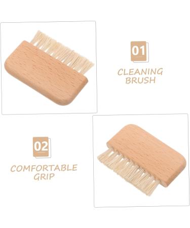FOYTOKI Nail Cleaning Brush Manicure Brush Nail Duster Nail Supplies Nail Scrub Brush Nail Dust Brush Nail Brush for Cleaning Fingernails Nail Scrubber Nail Brush Cleaner Small Nail Brush - Buy Online on SooperMarket.com