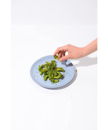 Rhythm Superfoods Crunchy Broccoli Bites - White Cheddar & Parmesan - Organic, Non-GMO, Vegan & Gluten Free Snacks - 1.4oz (Pack of 8) - Buy Online on SooperMarket.com