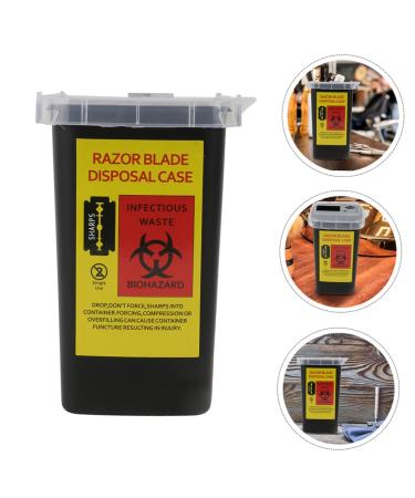 Beavorty 6 STK Klinge Storage Box - Sharp Disposal Container for Razor & Cutter - Break-Recycling Case for Shaving & Plastic Trash - Buy Online on SooperMarket.com