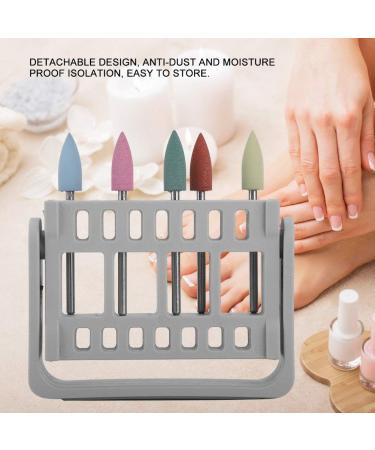 Easy to Use Dust & Moisture-Resistant Drill Storage Case | Safe Non-Toxic Container for Home Salon | Gray - Buy Online on SooperMarket.com