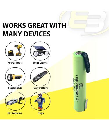 5pc Exell 5/4AAA 1.2V 700mAh NiMH Rechargeable Batteries for Telecoms UPS RC Devices & Tools - International Shipping Available - Buy Online on SooperMarket.com