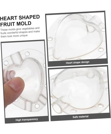 SUPVOX 10 Pcs Fruit Shaping Mold Vegetables Fruit Growth Forming Mould Tool Fruit Moulding Mold Watermelon 4.5x4cmx2pcs Whitex2pcs - Buy Online on SooperMarket.com