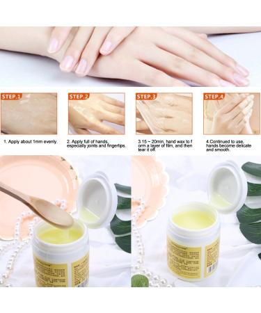 170g Hand Wax Bottle - Milk Honey Exfoliating Hand Mask for Soft, Smooth, and Beautiful Hands - Buy Online on SooperMarket.com