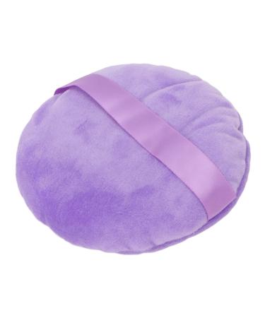 JUOPZKENN Powder Puff Skin Color Large Round Loose Powder Puff Wet Dry Use Washable Makeup Powder Puff Present for Girls Women(Purple)