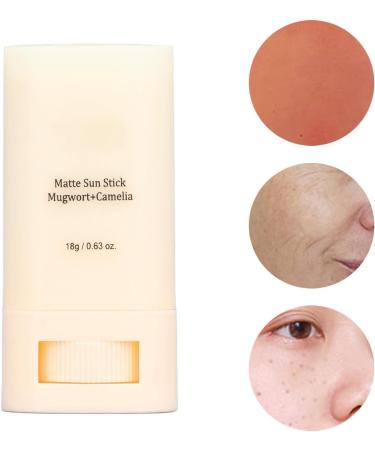 Matte Sun Stick 2 Pack - Organic Sunscreen Cream 18G | Portable Moisturizing & Refreshing Protection - Buy Online on SooperMarket.com