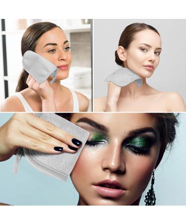 URAQT 6 Pack Face Cloths Make Up Remover 7.87 * 7.87in Soft Microfibre Face Wipes for Reusable Makeup Remover Cloth Washable Ultra Soft Facial Cleansing Wipe Cloths (Grey) 6 Pcs-Grey - Buy Online on SooperMarket.com
