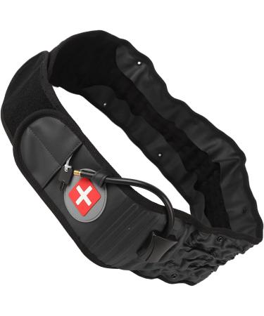 Hzyyier Adjustable Lumbar Traction Belt - Inflatable Lower Back Support for Men | Home Use | Size Adjustable All-Round Comfort - Buy Online on SooperMarket.com