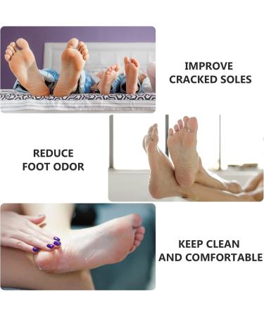 minkissy 10 Pairs Footsticker Foot Mask Foot Removers Foot Moisturizing Masks Dead Skin Removers for Foot Safe Removers Foot Exfoliation Masks Foot Peel Masks Foot Care Masks - Buy Online on SooperMarket.com