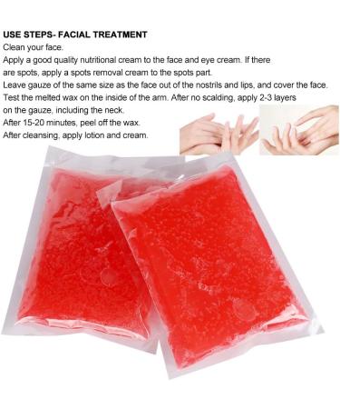 2pcs Rose Paraffin Wax Refills for Spa & Home Facials | Moisturizing & Nourishing Hand & Foot Care | Winter Skin Care Treatment - Buy Online on SooperMarket.com