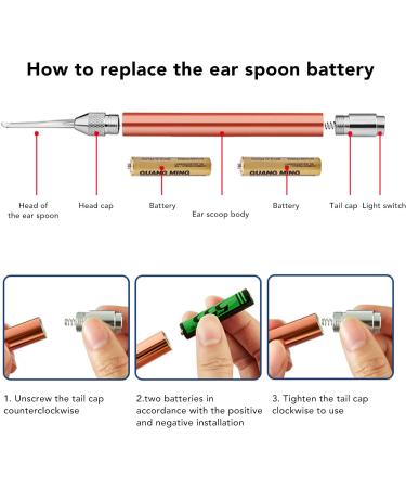 Light Ear Spoon - Ear Wax Removal Tool with LED Light for Children - Buy Online on SooperMarket.com