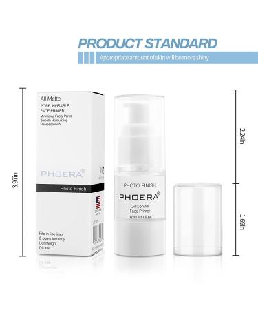 PHOERA Face Foundation Primer - Long Lasting Hydrating Makeup Base - Buy Online on SooperMarket.com