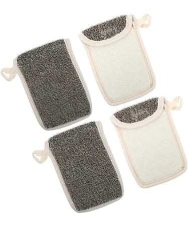 Baluue 16 Pcs Black Linen Soap Bag Soap Saver Soap Exfoliating Body Bar Soap Foaming Soap Foam Soap Flax - Buy Online on SooperMarket.com